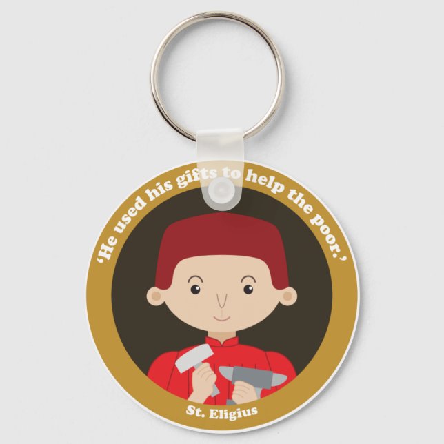 St. Eligius Keychain (Front)