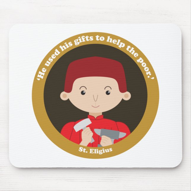 St. Eligius Mouse Pad (Front)