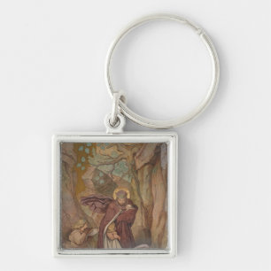 St. Elisabeth's Departure from Wartburg Castle Keychain
