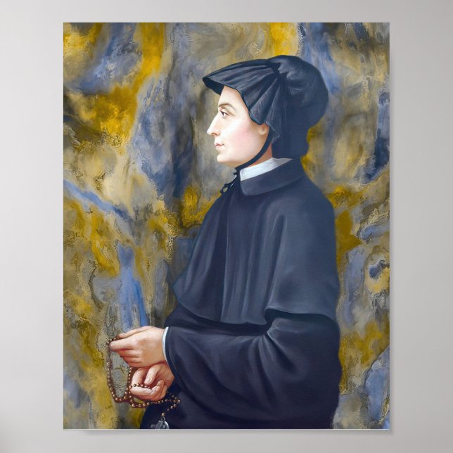 St Elizabeth Ann Seton Catholic Saint  Poster (Front)