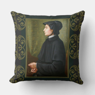 St. Elizabeth Ann Seton Sister Rosary Charity Throw Pillow