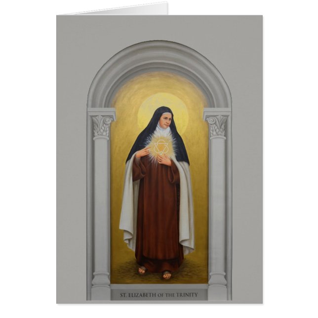 St Elizabeth de la nonne de Carmélite de trinité (Devant)