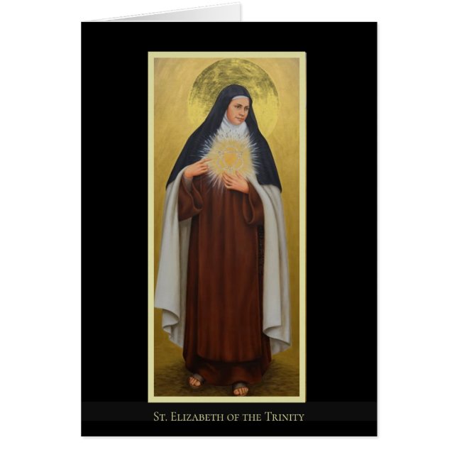 St Elizabeth du saint de Carmélite de trinité (Devant)