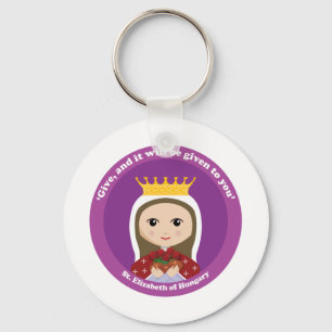 St. Elizabeth of Hungary Keychain