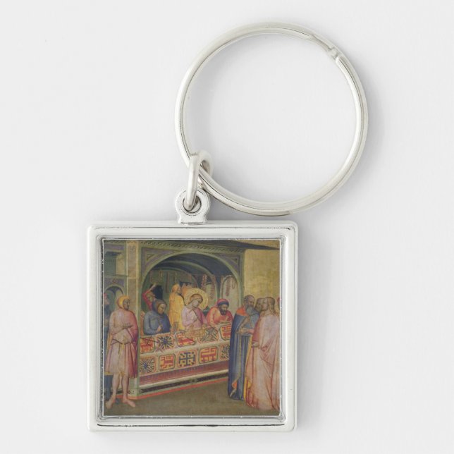St. Eloi in the Silversmith's Workshop Keychain (Front)