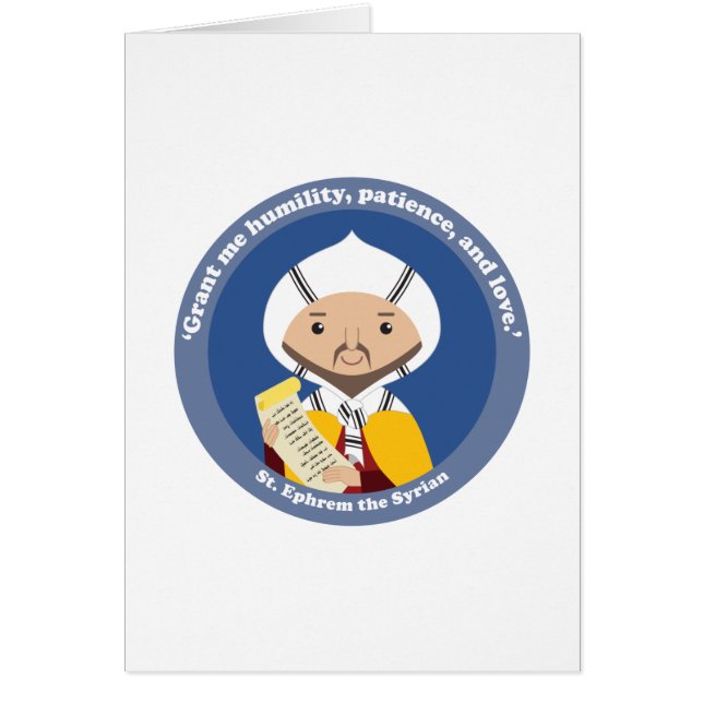 St. Ephrem of Syria (Front)