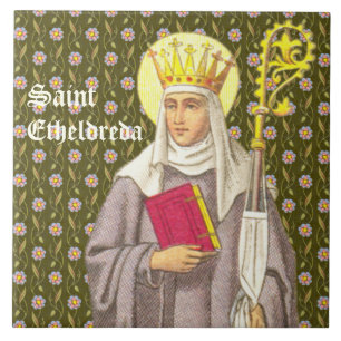 St. Etheldreda (Audrey) (P 003) Tile