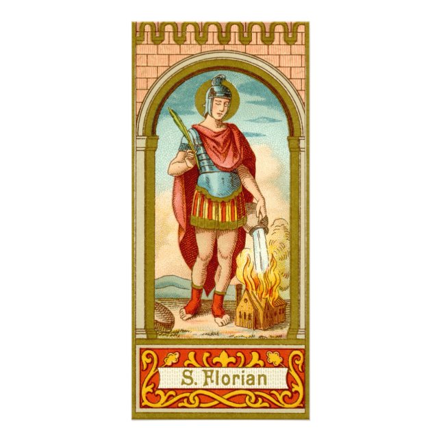 St. Florian of Lorch (BK 32) Blank Rack Card 2 (Front)