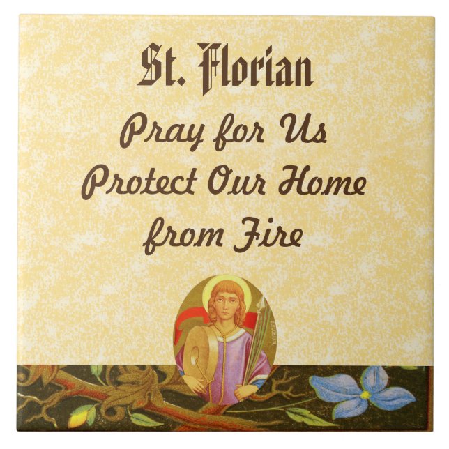 St. Florian of Lorch (PM 03a) Tile (Front)