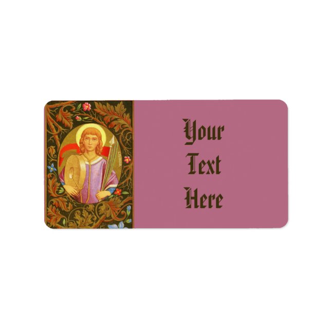 St. Florian (PM 03) Full Bleed Moyen MP Étiquette  (Devant)