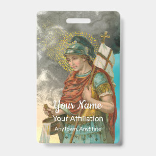 St. Florian with Bucket (Both; M 019) Badge