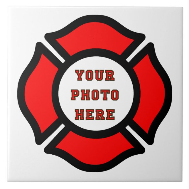 St. Florian's Cross (Style 4) Tile (Front)