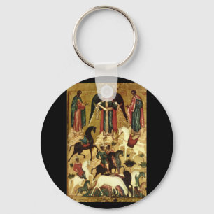St. Florus and Laurus_Art of Antiquity Keychain