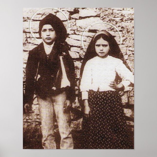 ST FRANCESCO AND ST JACINTA POSTER (Front)