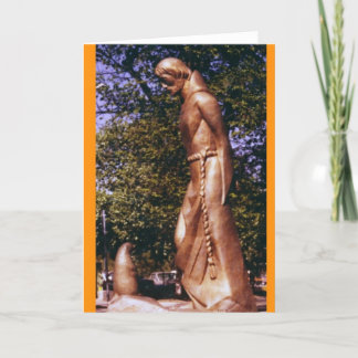 St Francis and the Prairie Dog Card