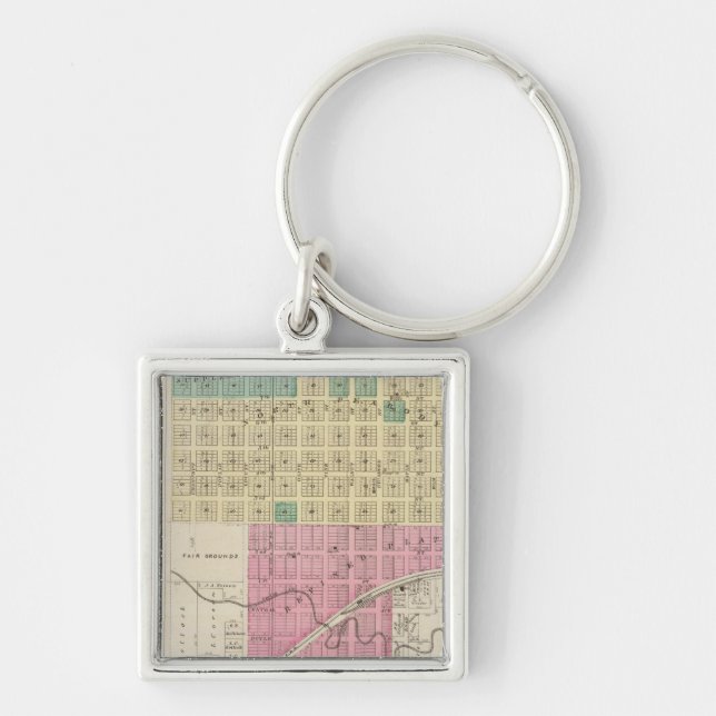 St. Francis City, Kansas Keychain (Front)