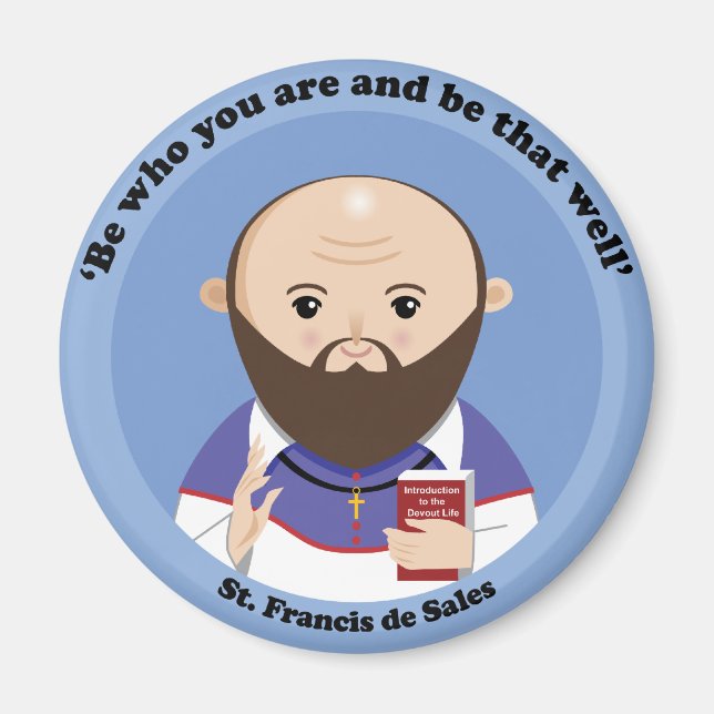 St. Francis de Sales Magnet (Front)