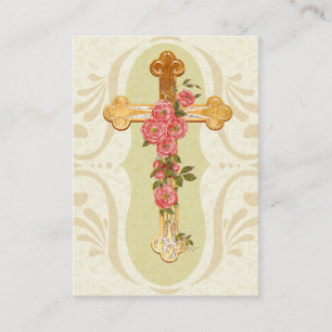 St. Francis de Sales on "YOUR CROSS" Holy Card