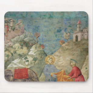 St. Francis Gives his Coat to a Stranger Mouse Pad