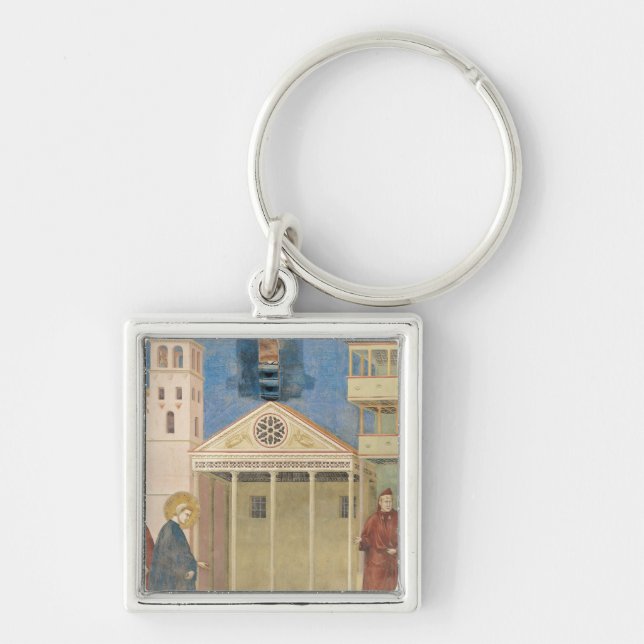 St. Francis Honoured by a Simple Man, 1297-99 Keychain (Front)