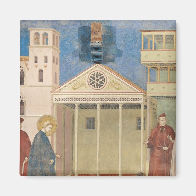 St. Francis Honoured by a Simple Man, 1297-99 Magnet (Front)