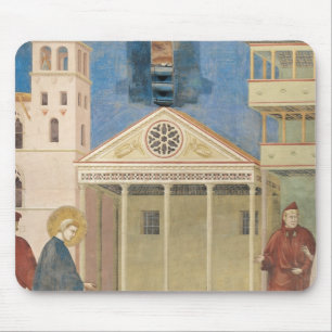 St. Francis Honoured by a Simple Man, 1297-99 Mouse Pad