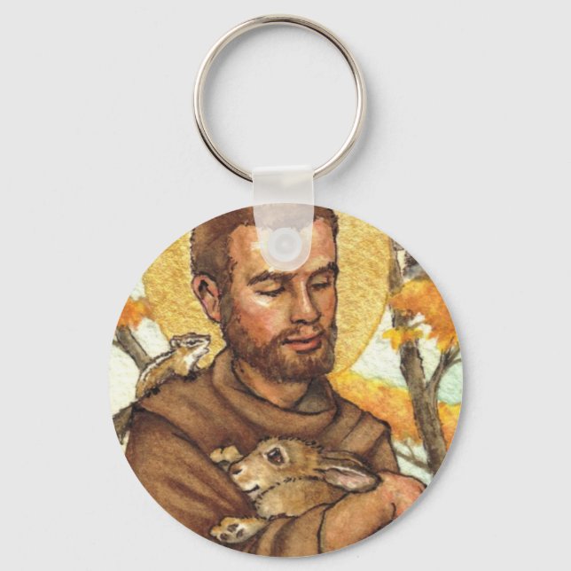 St Francis keychain (Front)