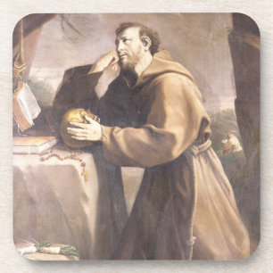 St. Francis of Assisi at Prayer Coaster