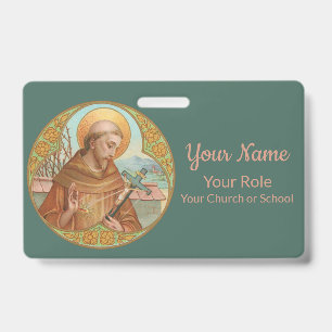 St. Francis of Assisi (BK 002) Badge