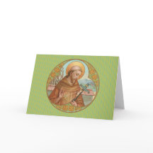St. Francis of Assisi (BK 002) Blank Greeting