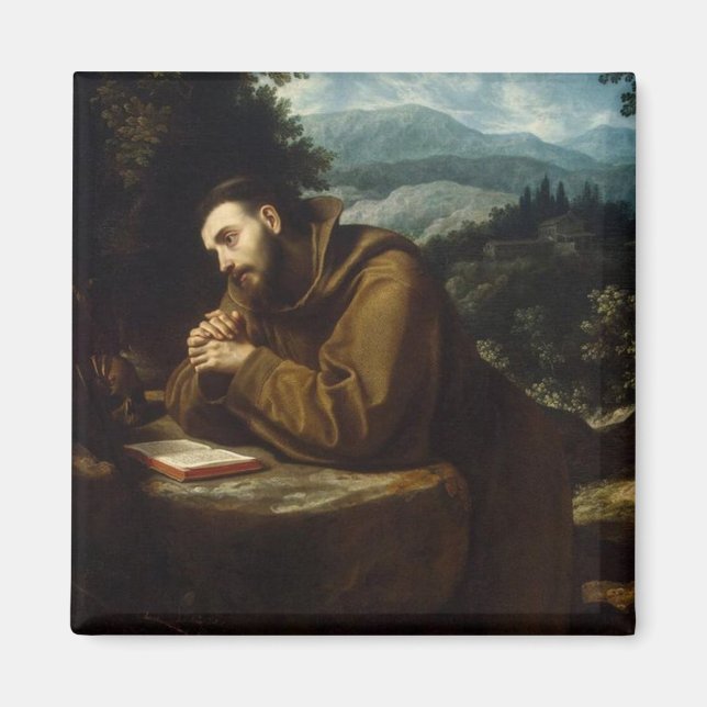 St. Francis of Assisi by Cigoli Magnet (Front)
