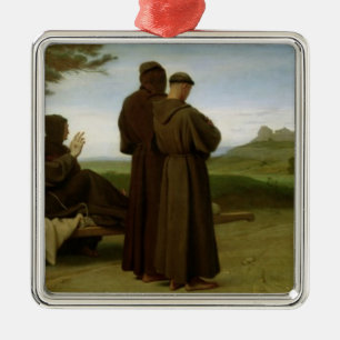 St. Francis of Assisi Metal Ornament