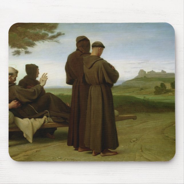 St. Francis of Assisi Mouse Pad (Front)
