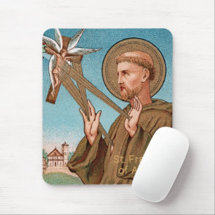 St. Francis of Assisi, Pater Seraphicus (SAU 040) Mouse Pad