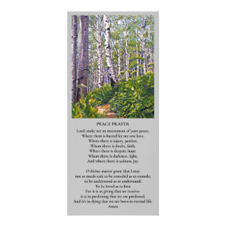 St. Francis of Assisi Peace Prayer Sympathy Card