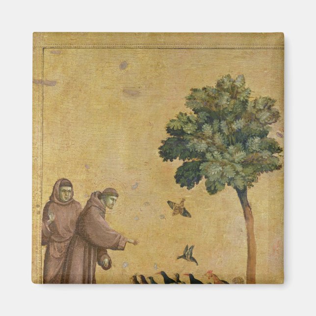 St. Francis of Assisi preaching to the birds Magnet (Front)