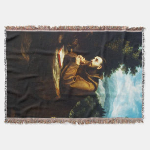 St Francis of Assisi - San Francisco de Asis 09 Throw Blanket