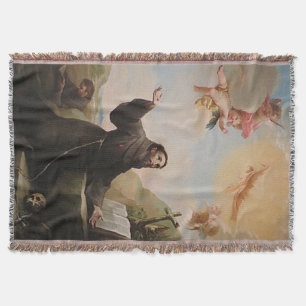 St Francis of Assisi - San Francisco de Asis 24 Throw Blanket