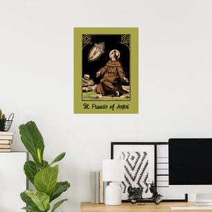 St. Francis of Assisi, Seraphic Father, Poster