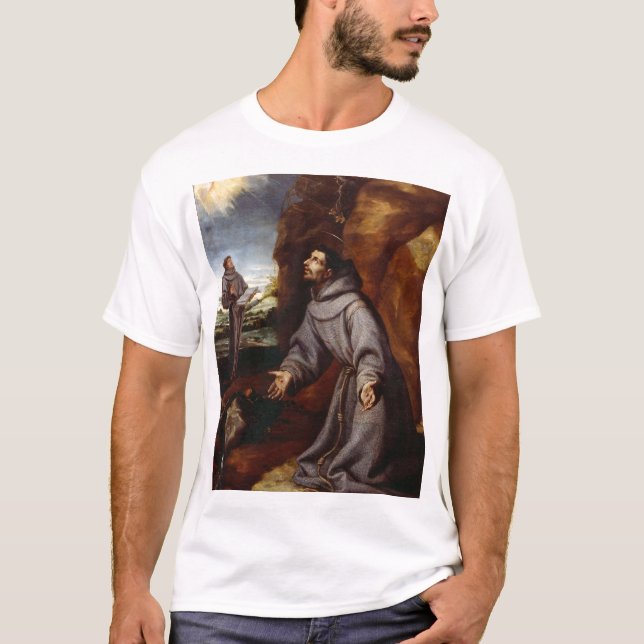 st. francis of assisi T-Shirt (Front)