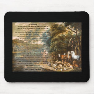 St. Francis of Assisi & The Rainbow Bridge Mouse Pad