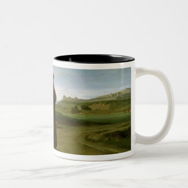 St. Francis of Assisi Two-Tone Coffee Mug (Right)