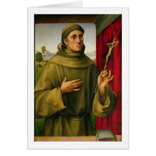 St. Francis of Assissi, c.1490 (tempera on panel)