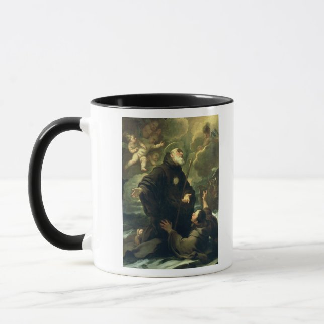 St Francis of Paola, 1416-1507) Mug (Left)