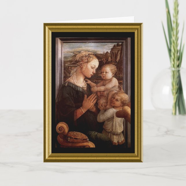 St. Francis Prayer - Christmas Holiday Card (Front)