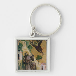 St. Francis Receiving the Stigmata, c.1295-1300 Keychain