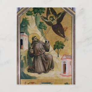 St. Francis Receiving the Stigmata, c.1295-1300 Postcard