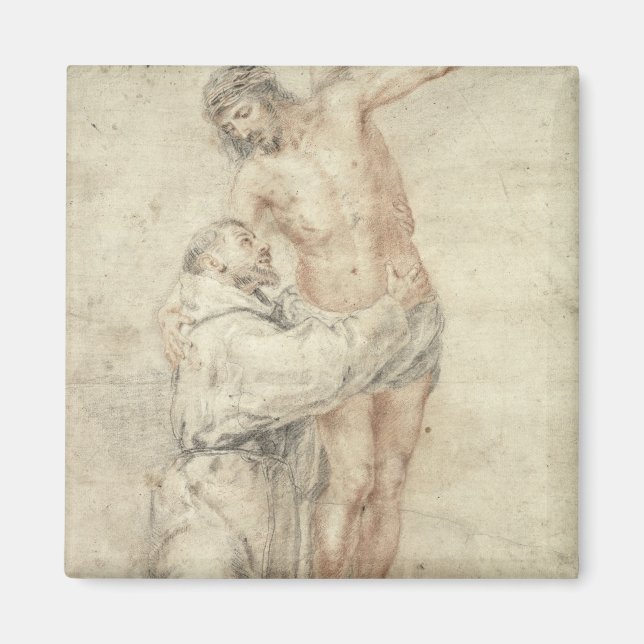 St. Francis Rejecting the World and Embracing Magnet (Front)