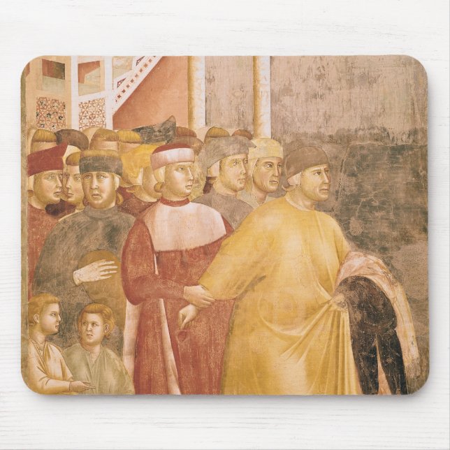 St. Francis Renounces all Worldly Goods Mouse Pad (Front)