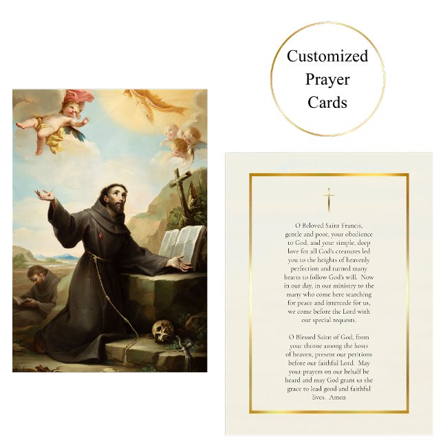 St. Francis Roman Catholic Prayer Card (Creator Uploaded)